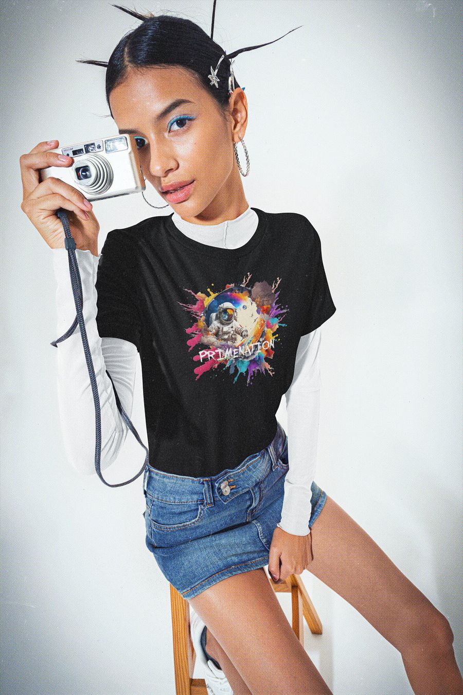 Cosmic Gateway Explorer Tee product image (3)