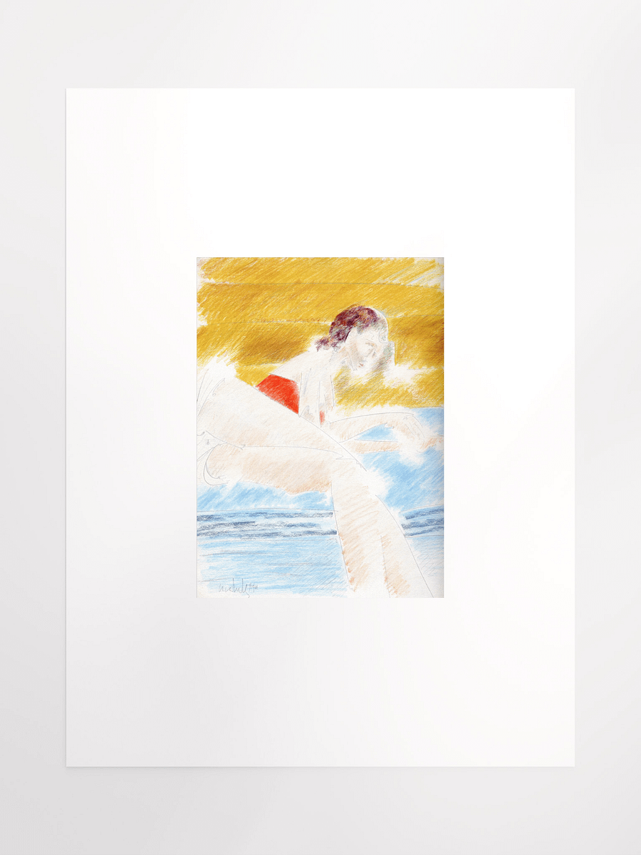 San on Blue Blanket 1984 print product image (2)