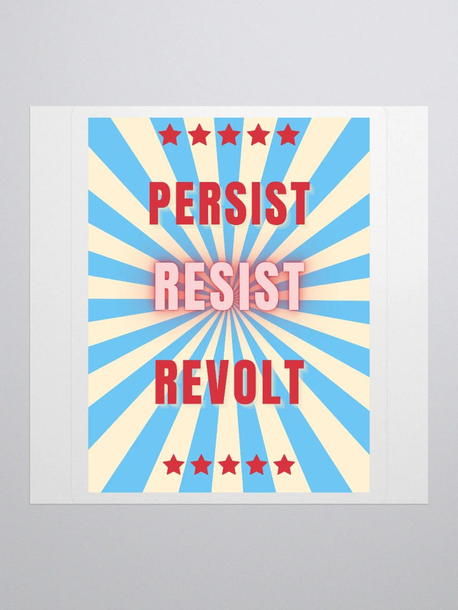 PERSIST STICKER product image (2)