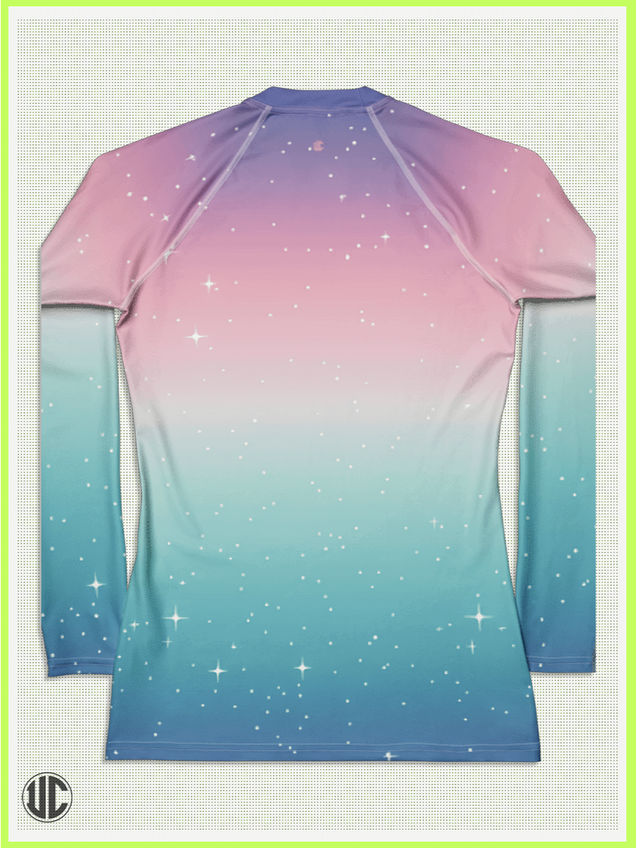 Celestial Glow – Women’s Rash Guard product image (5)