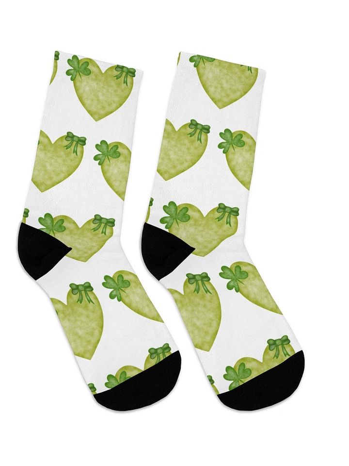 Socks- St Pattys Day Heart Design product image (2)
