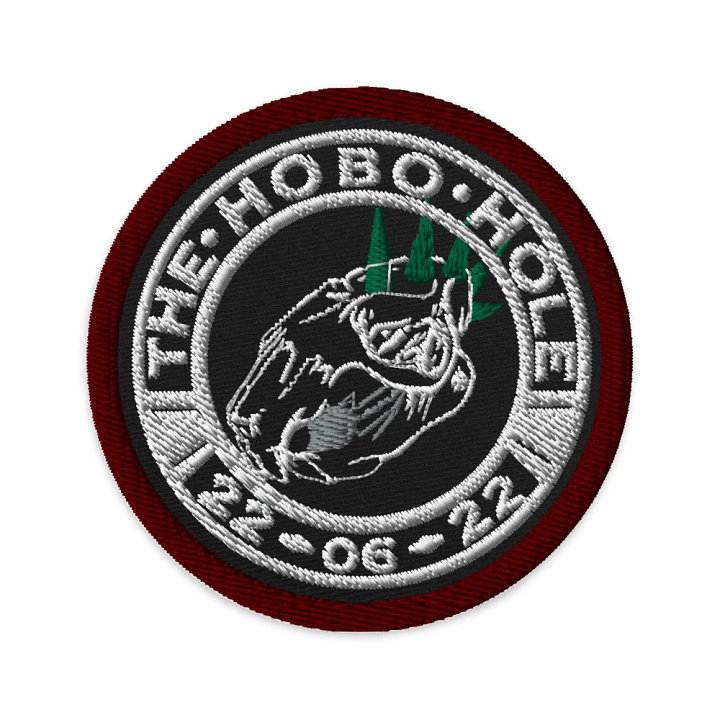 Hobo Hole Embroidered Patch product image (1)