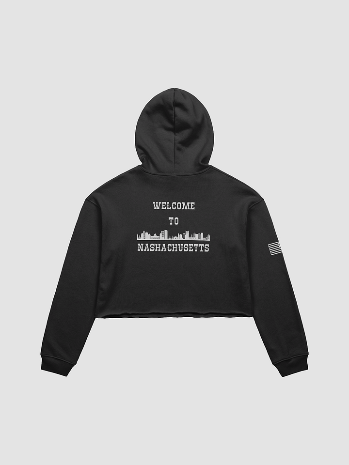 BnB Nash Crop Hoodie - White product image (6)