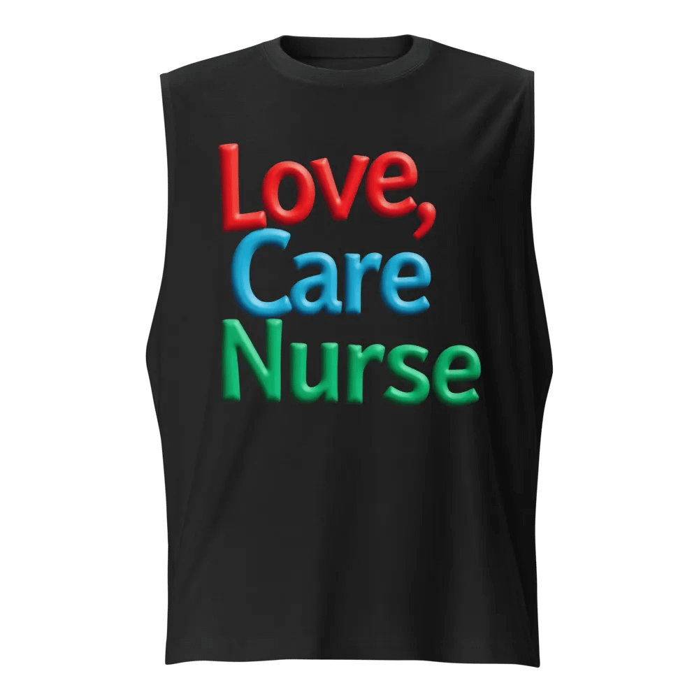 Love Care Nurse Muscle Tank product image (1)