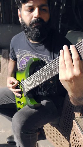 Y'all liking the new albums? 🤠

#metal #deathcore #djent #progressivemetal #8string #itwashotandiwassweating