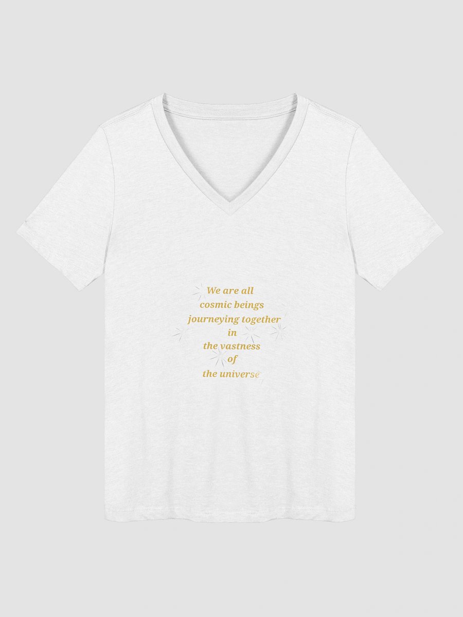 Cosmic Journey Relaxed V-Neck Tee product image (1)