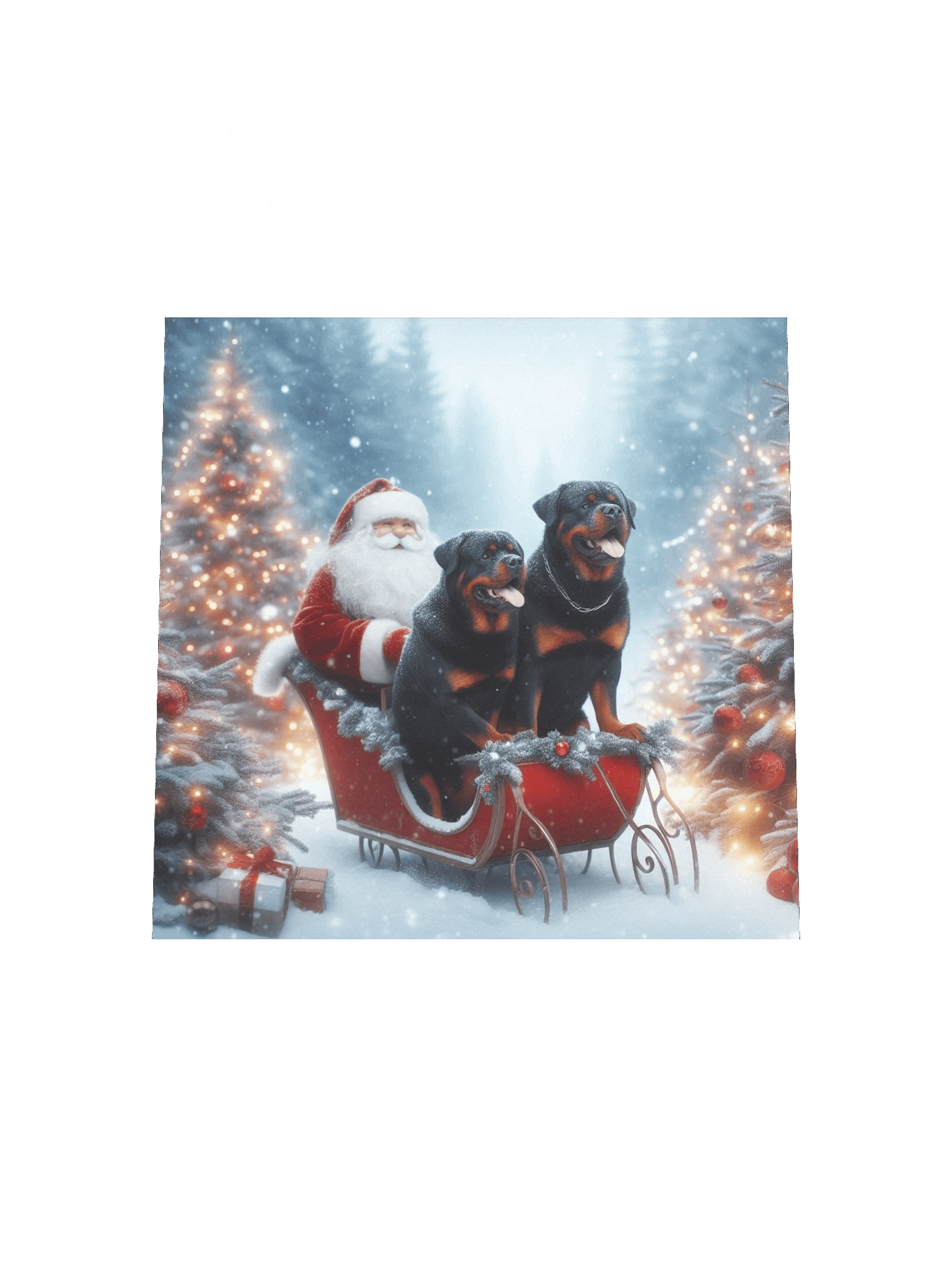 Rottweilers Christmas Eve Poster product image (19)