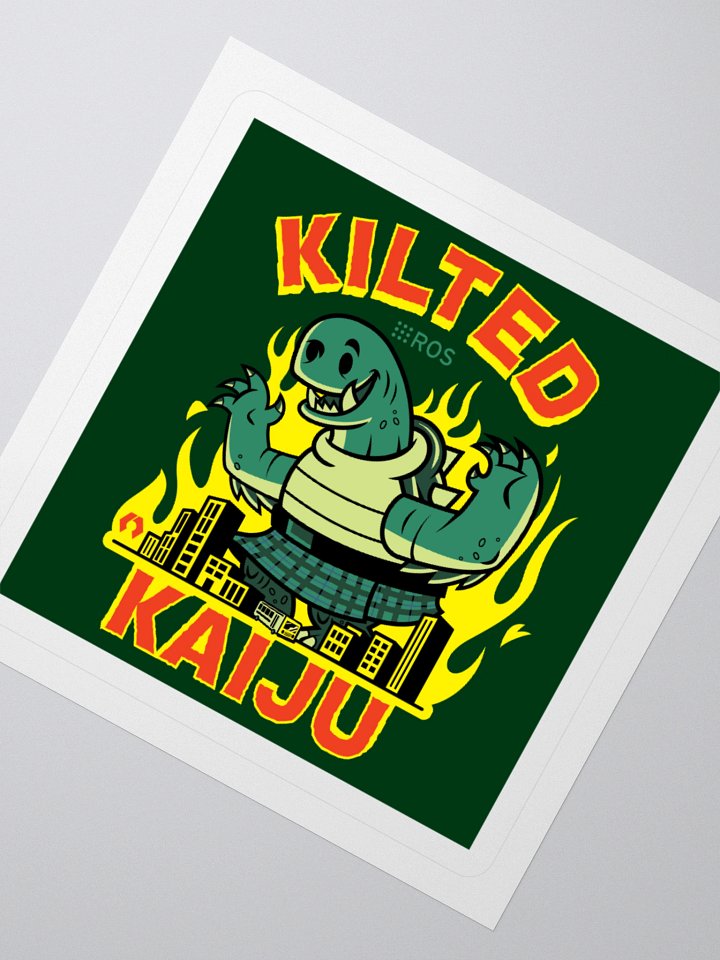 Kilted Kaiju sticker product image (2)