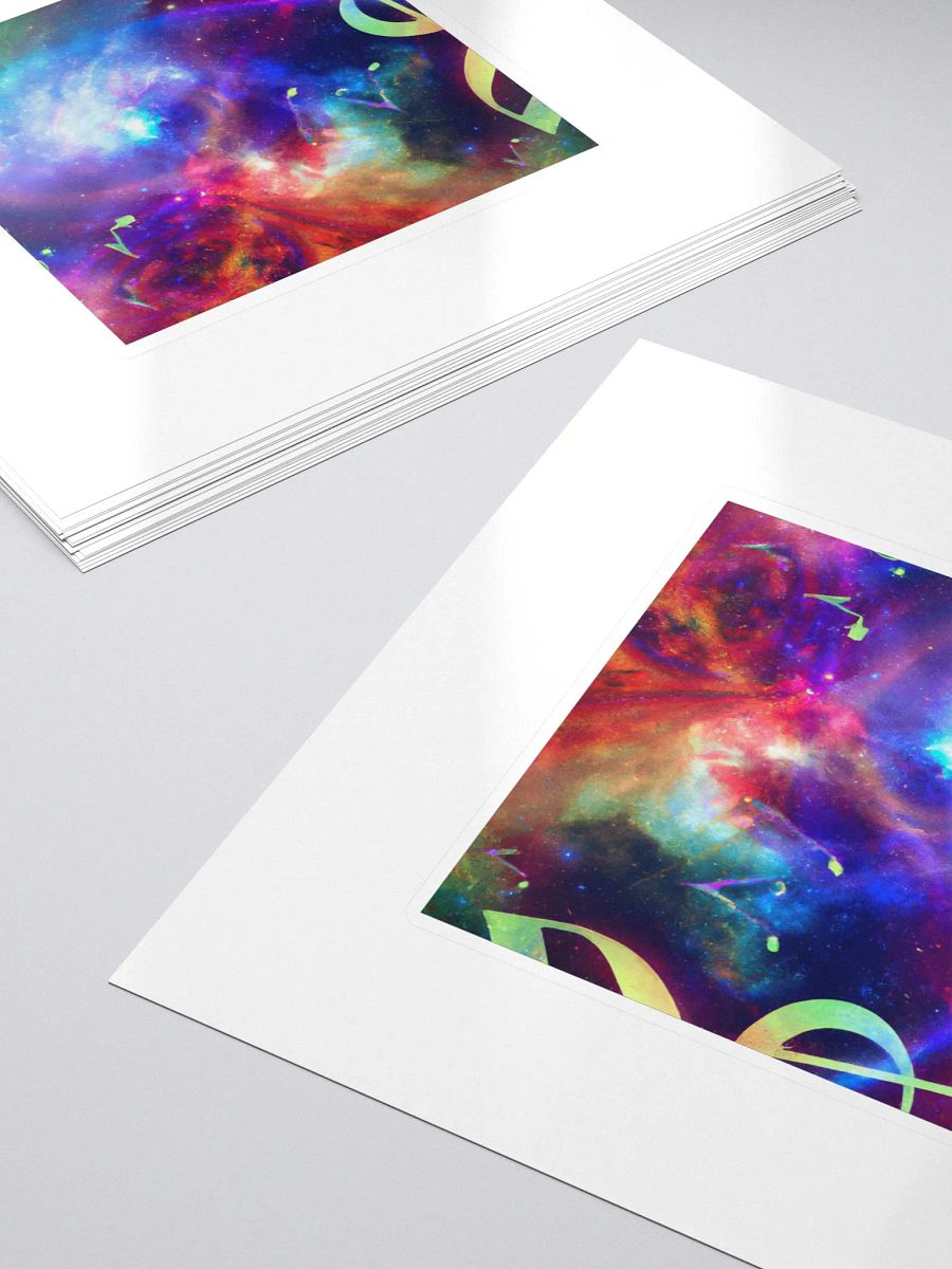 Galactic Wild Music Gamma Sticker product image (5)