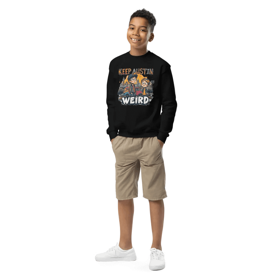Keep Austin Weird Youth Sweatshirt product image (1)