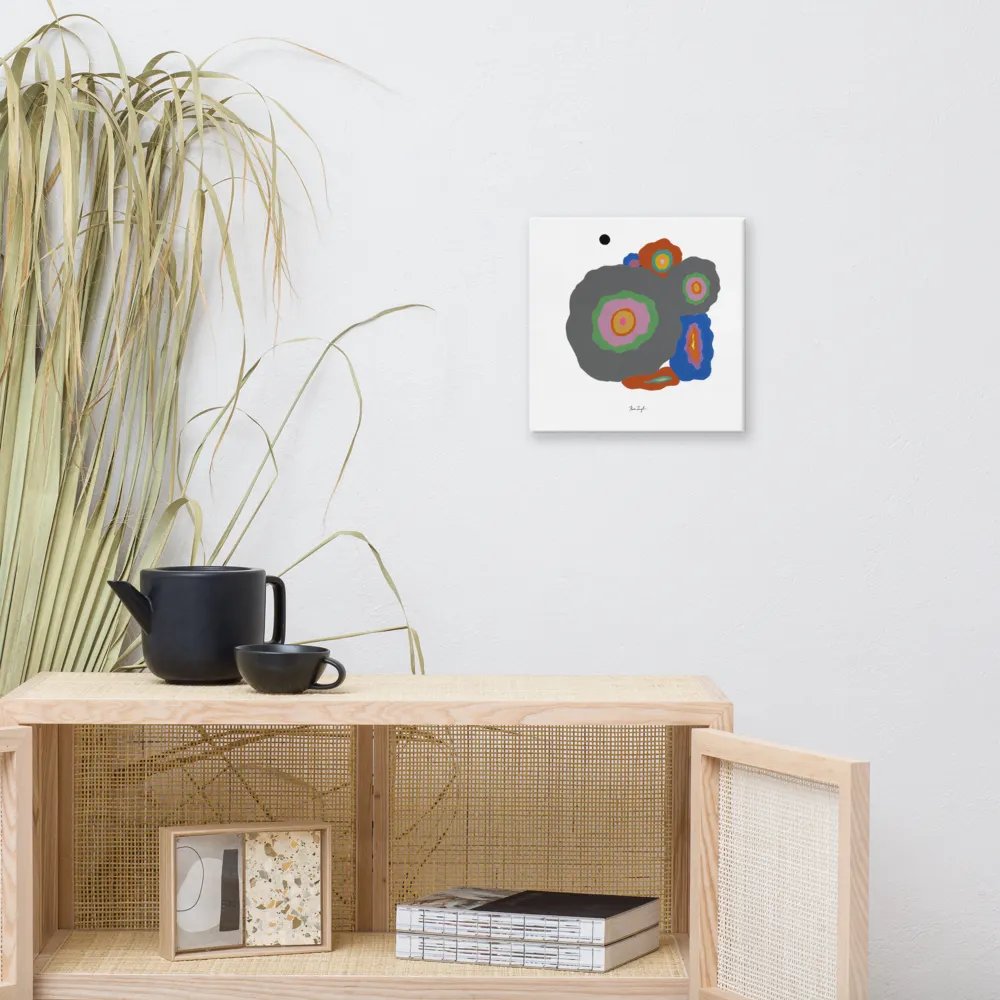 Abstract Stones Square Canvas Print product image (6)