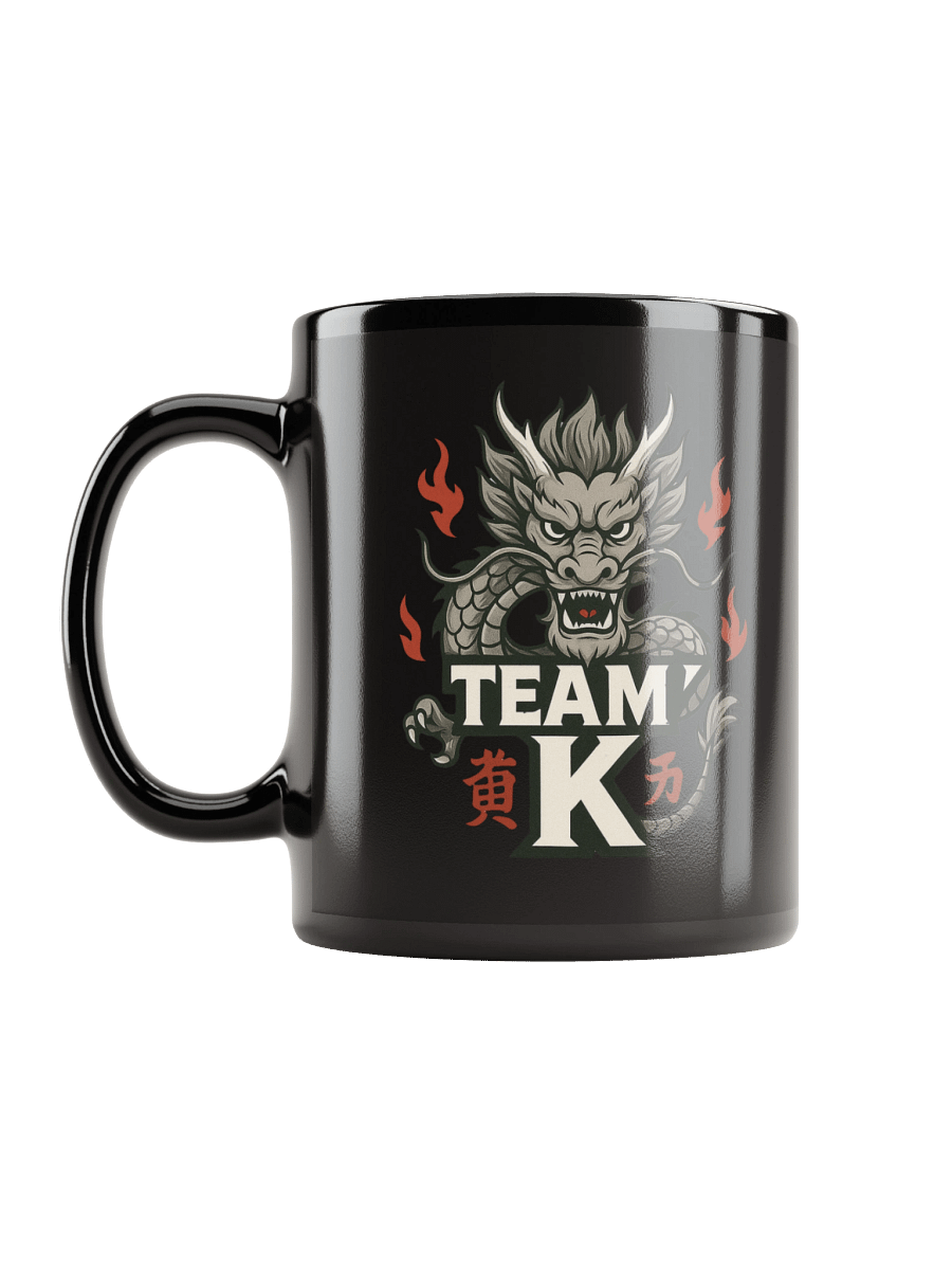Team K China Black Mug product image (12)