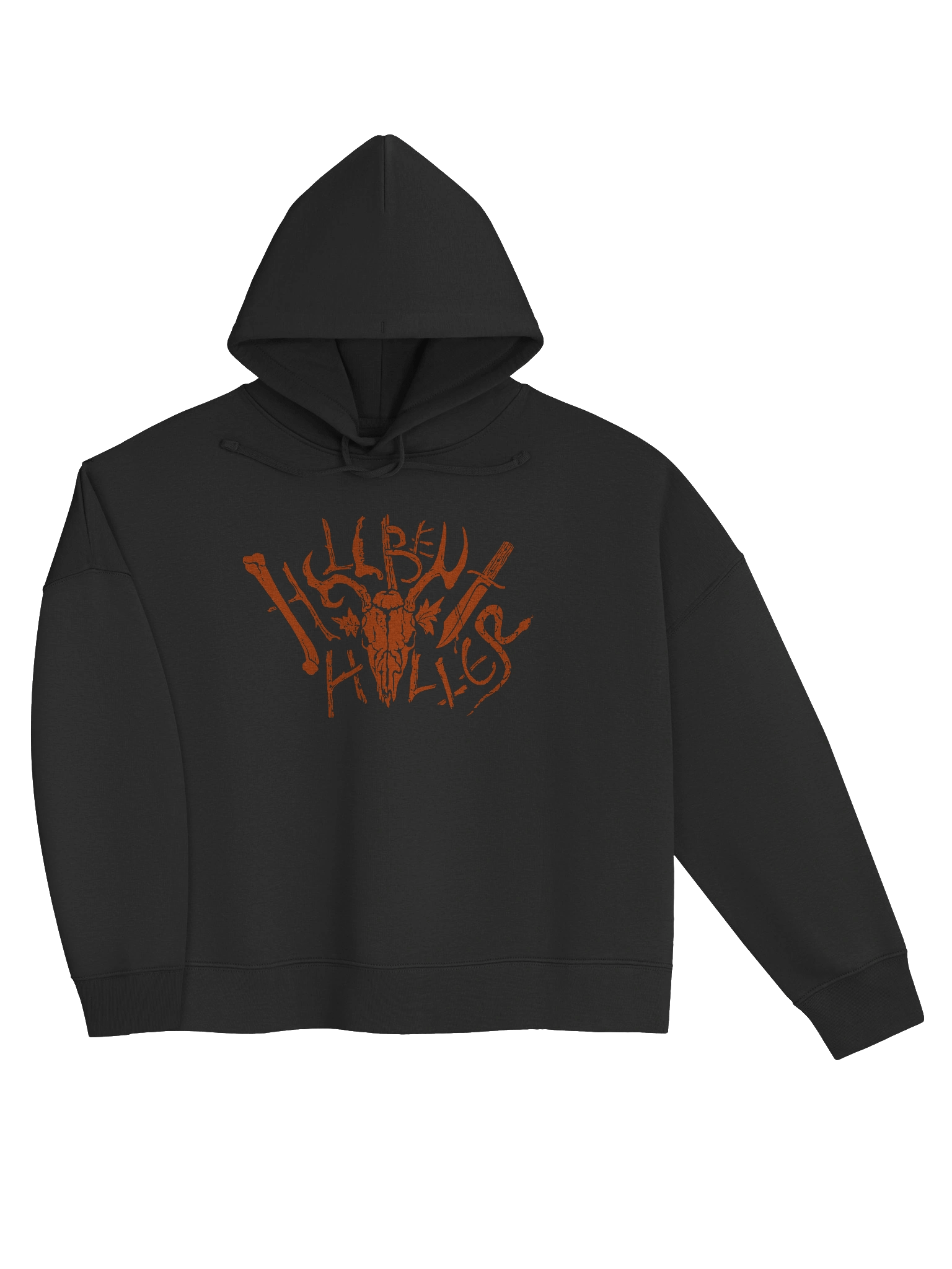 Deer Skull Logo Women's Fit Organic Cotton Hoodie product image (3)