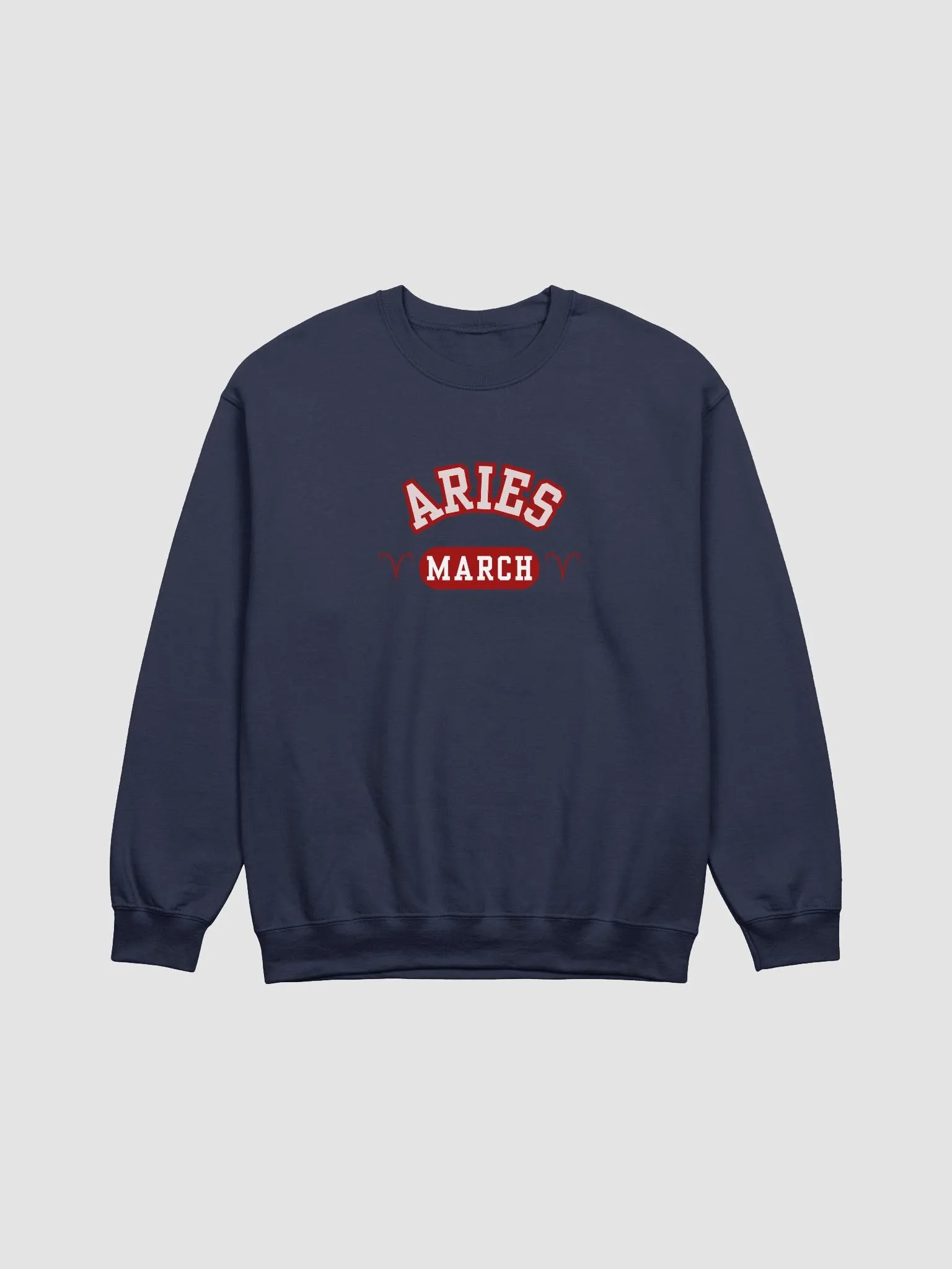 Aries March Zodiac Sign Sweatshirt product image (14)