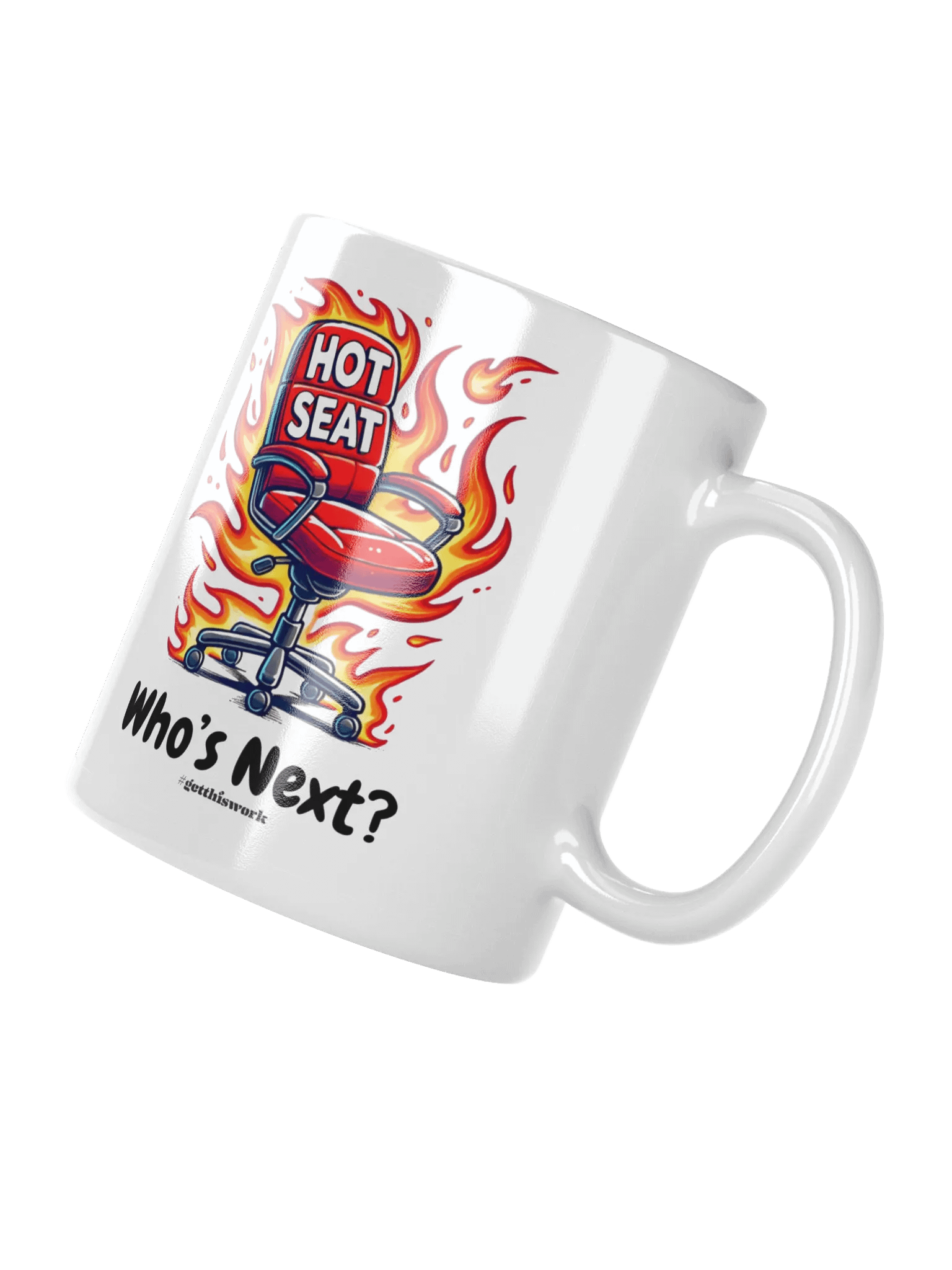 Hot Seat Mug White product image (3)
