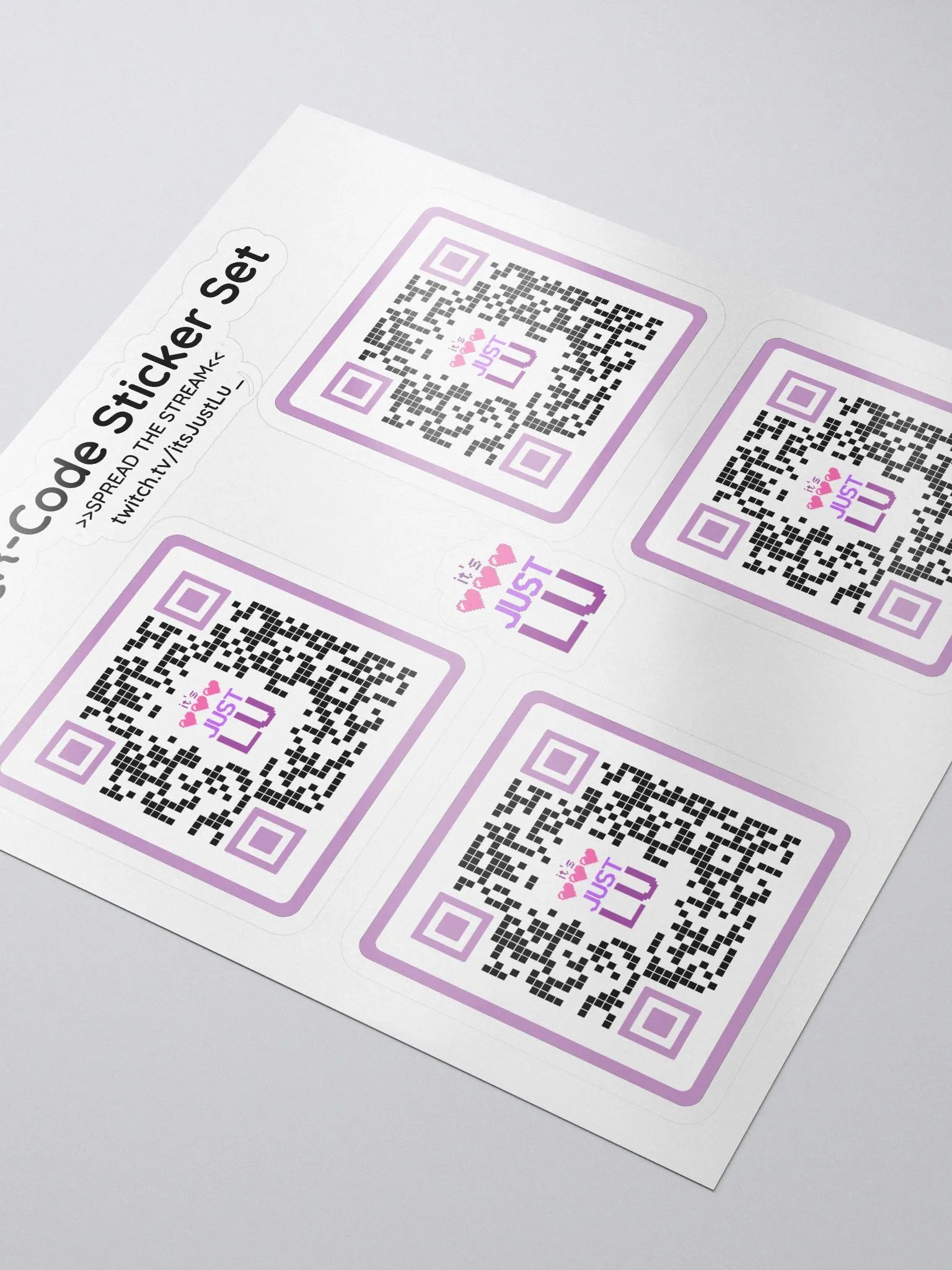 QR-Code Sticker Set BIG product image (3)