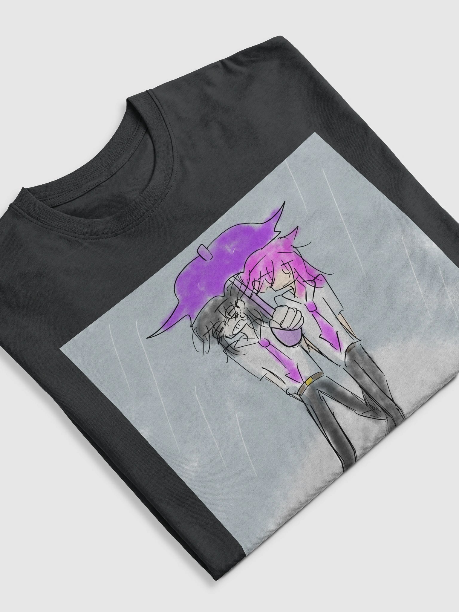 HenLee and Ray the Fox long t-shirt product image (21)