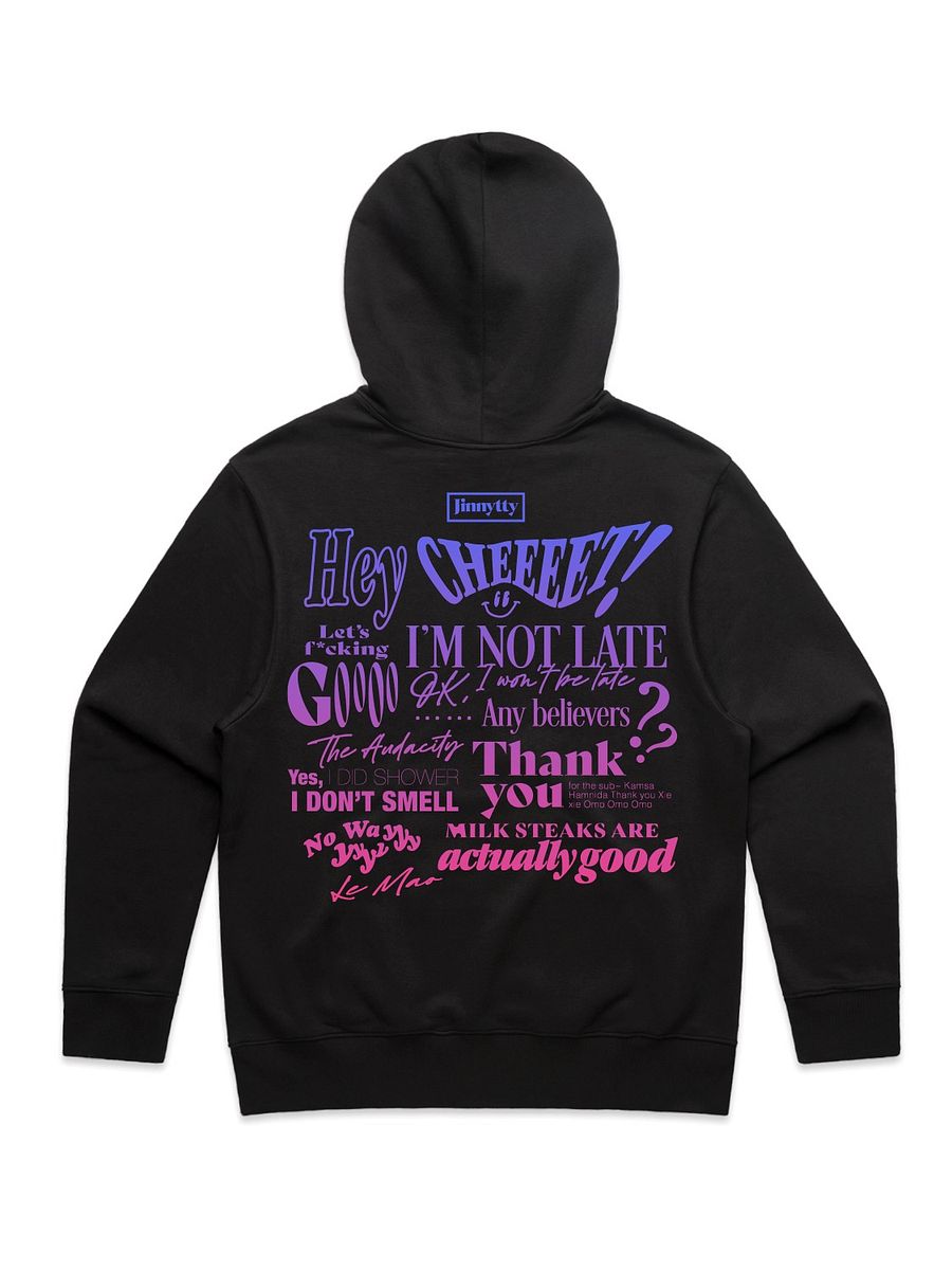 JINNYTTY POCKET HOODIE- BLACK product image (2)