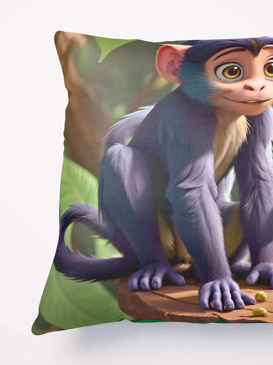 Endangered Species - Mexico - Spider Monkey All-Over Print Pillow product image (3)