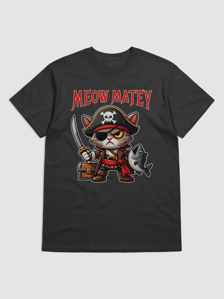 Meow Matey Cat Pirate Tee product image (6)