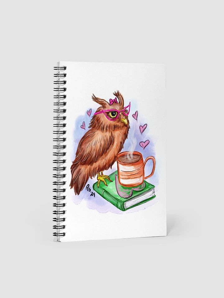 Owl and Coffee Notebook product image (1)