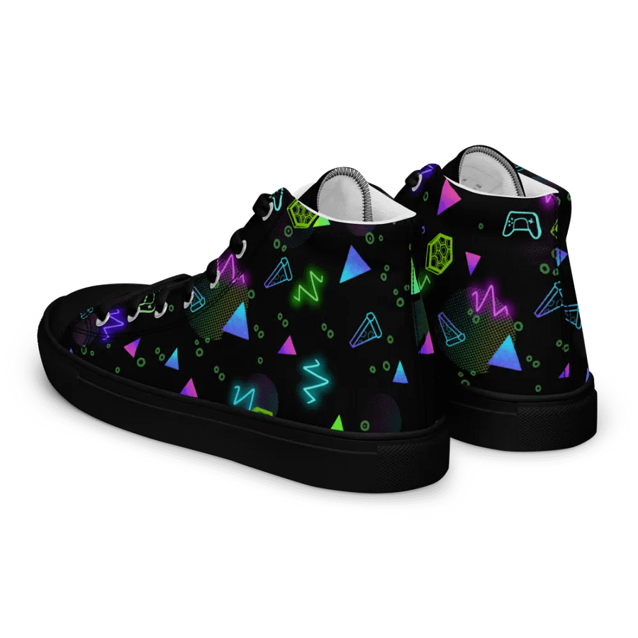 90s Arcade Vibes - Women's High Tops product image (6)