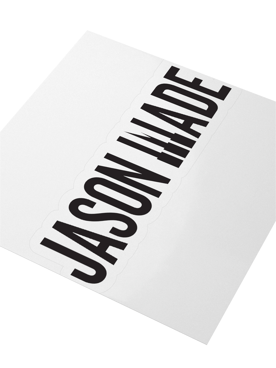 JASON MADE LOGO STICKERS product image (10)
