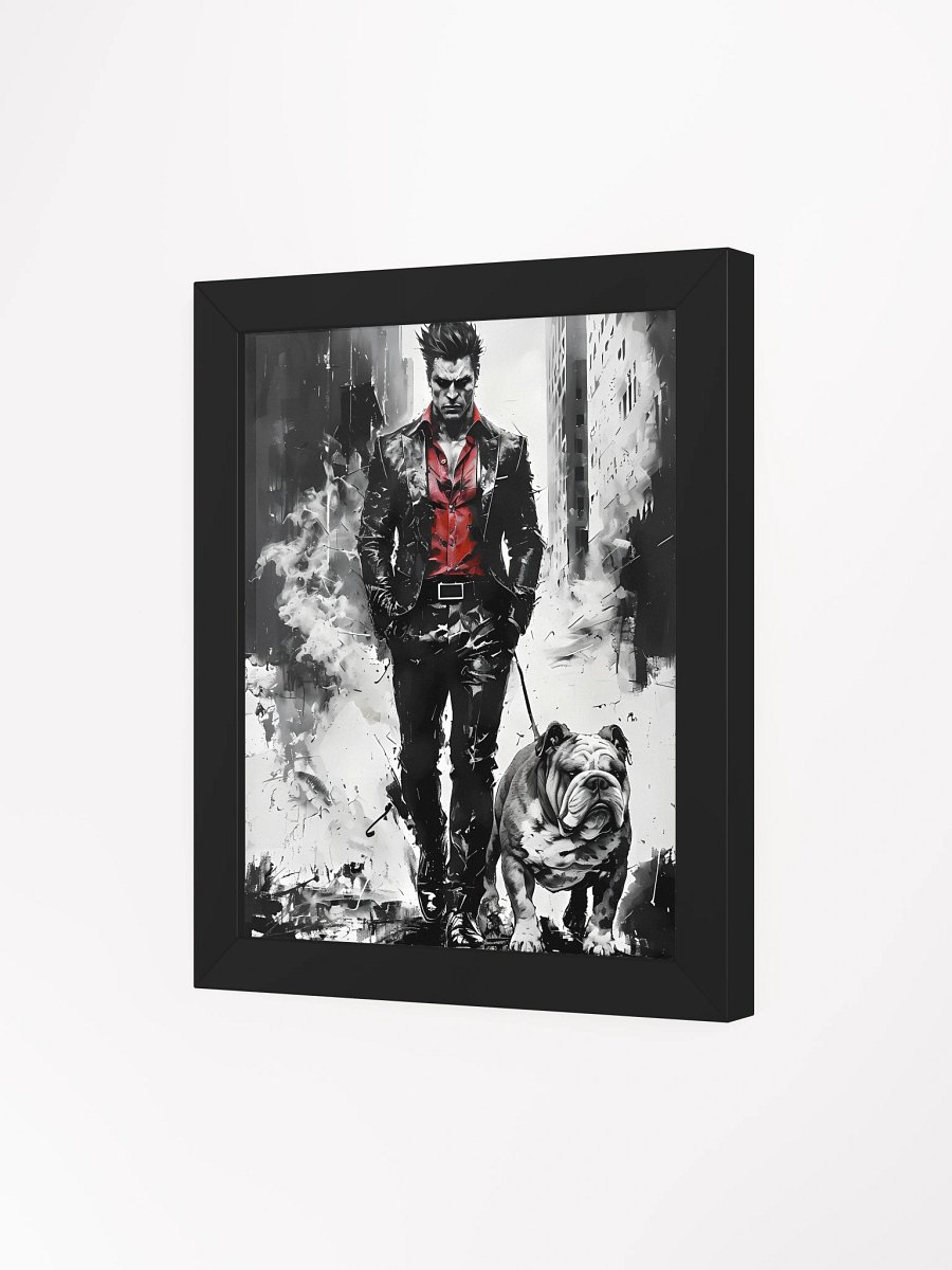 Urban Bulldog Walker Framed Poster product image (4)
