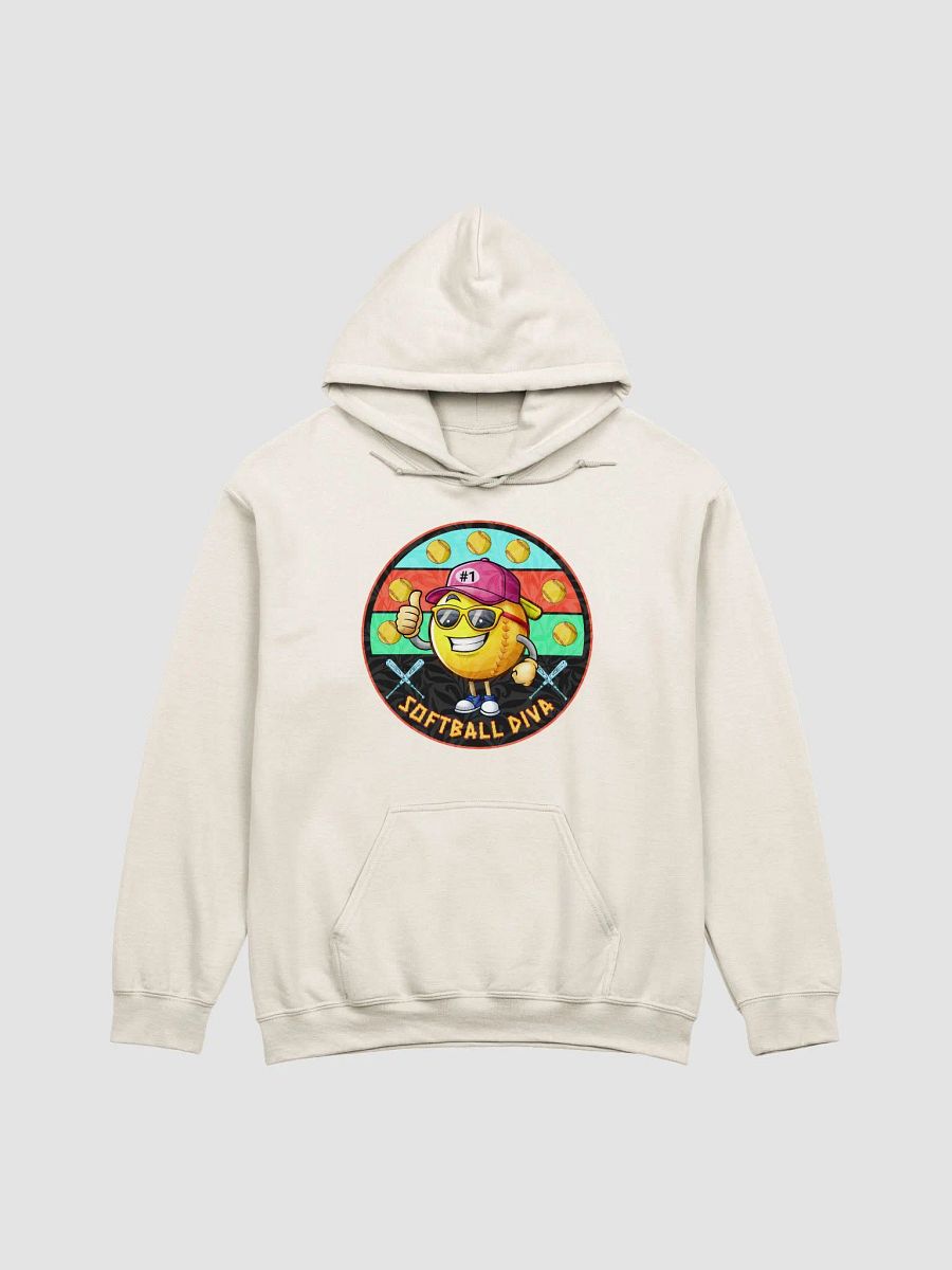 Softball Diva Thumbs-Up Hoodie product image (17)