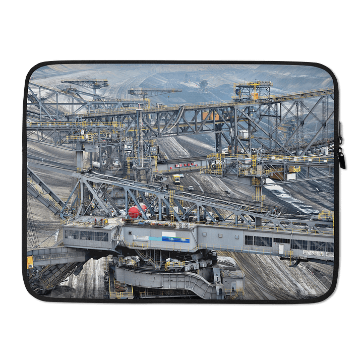 Laptoptasche - Braunkohle Förderbrücke product image (2)