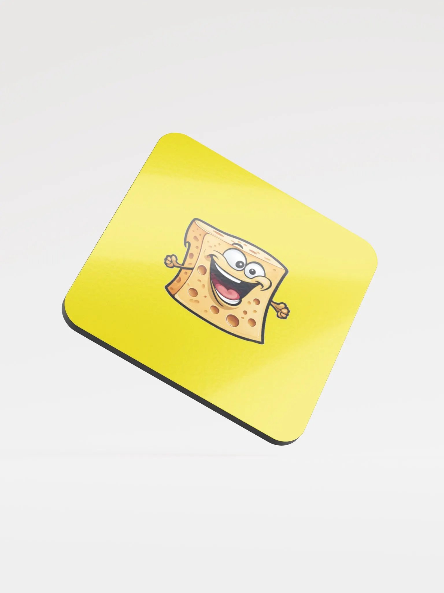 Cheezy Delight Glossed Coaster product image (1)