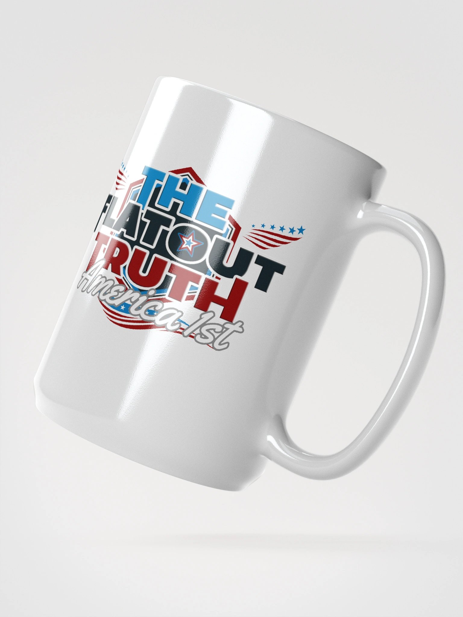 TFOT America 1st White Shield Mug product image (3)