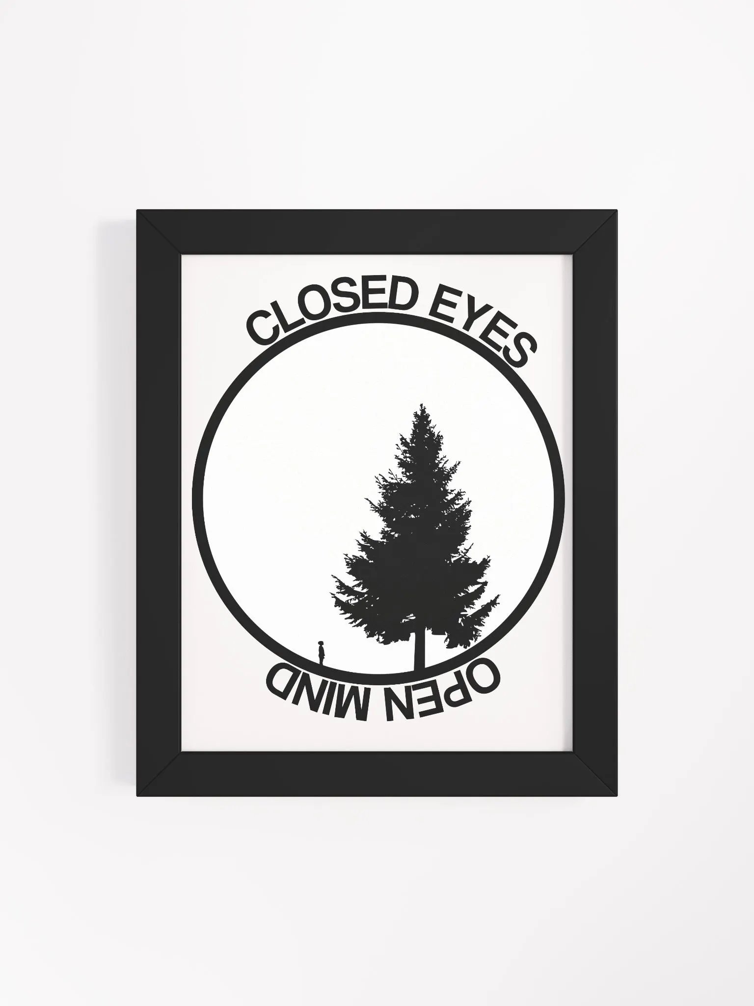 Closed Eyes, Open Mind (Framed Poster) product image (33)