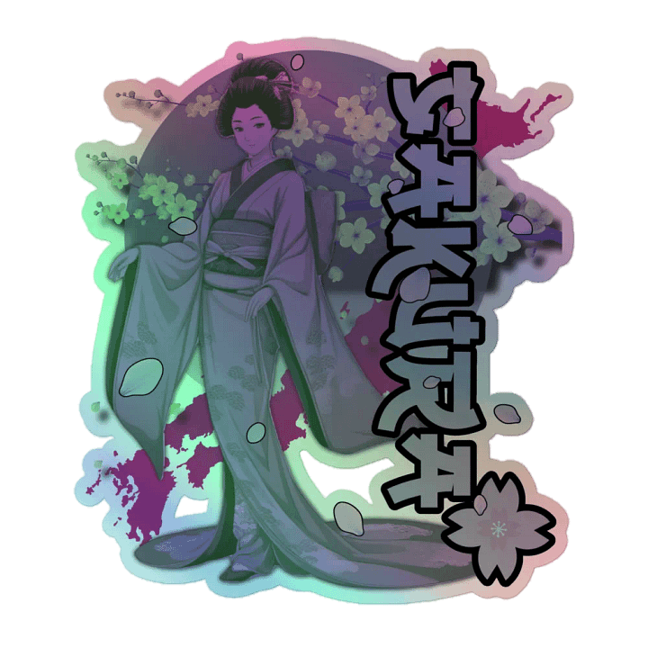 Sakura Dreams Holographic Sticker Sheet product image (1)
