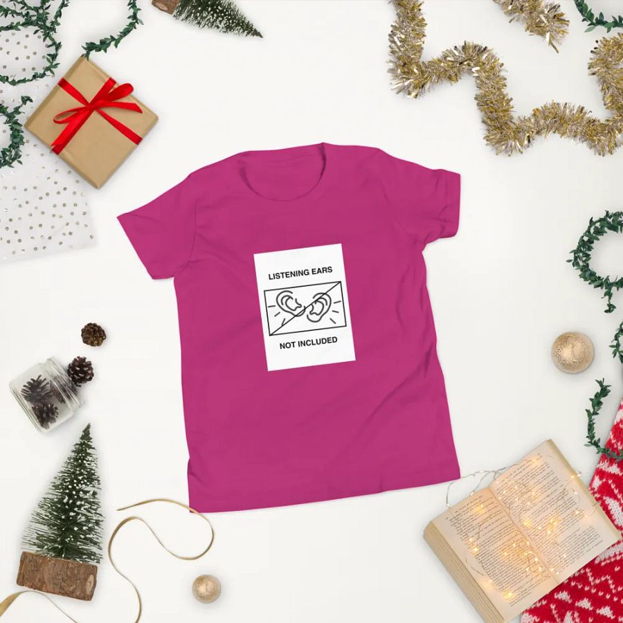 Youth Printed T-Shirt - Listening Ears Not Included product image (81)