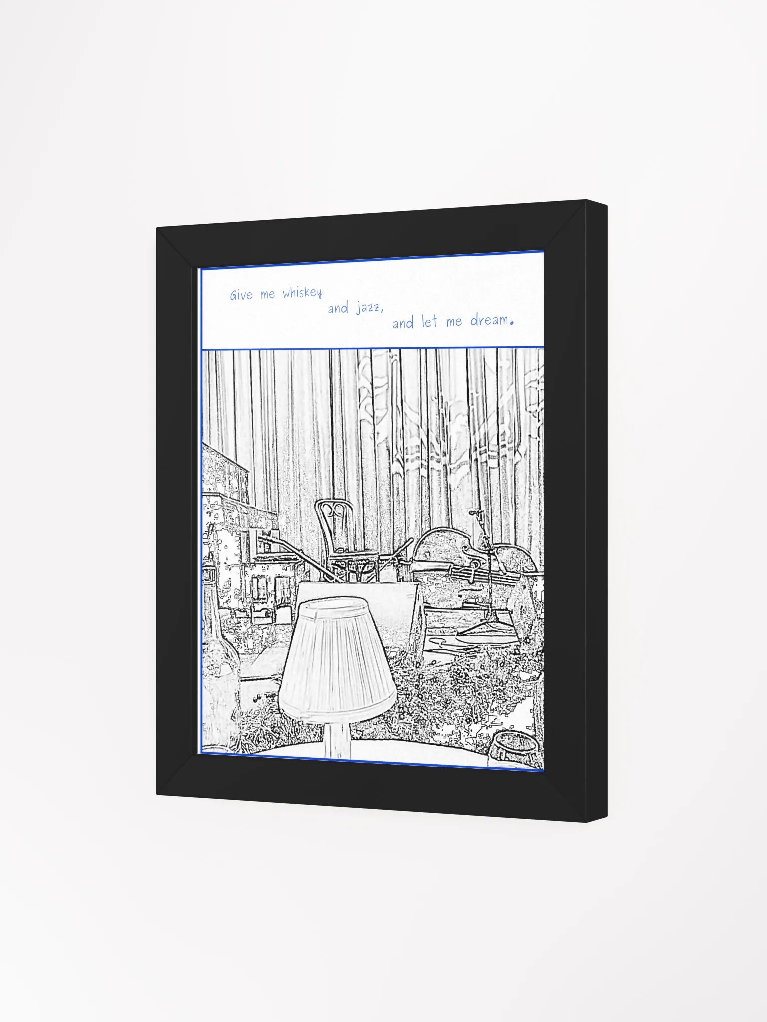 Whiskey, Jazz, & Dreams - B&W product image (3)