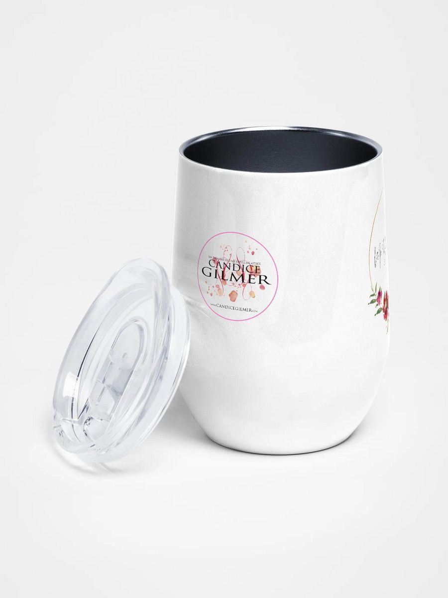 Floral Cheers Wine Tumbler product image (2)