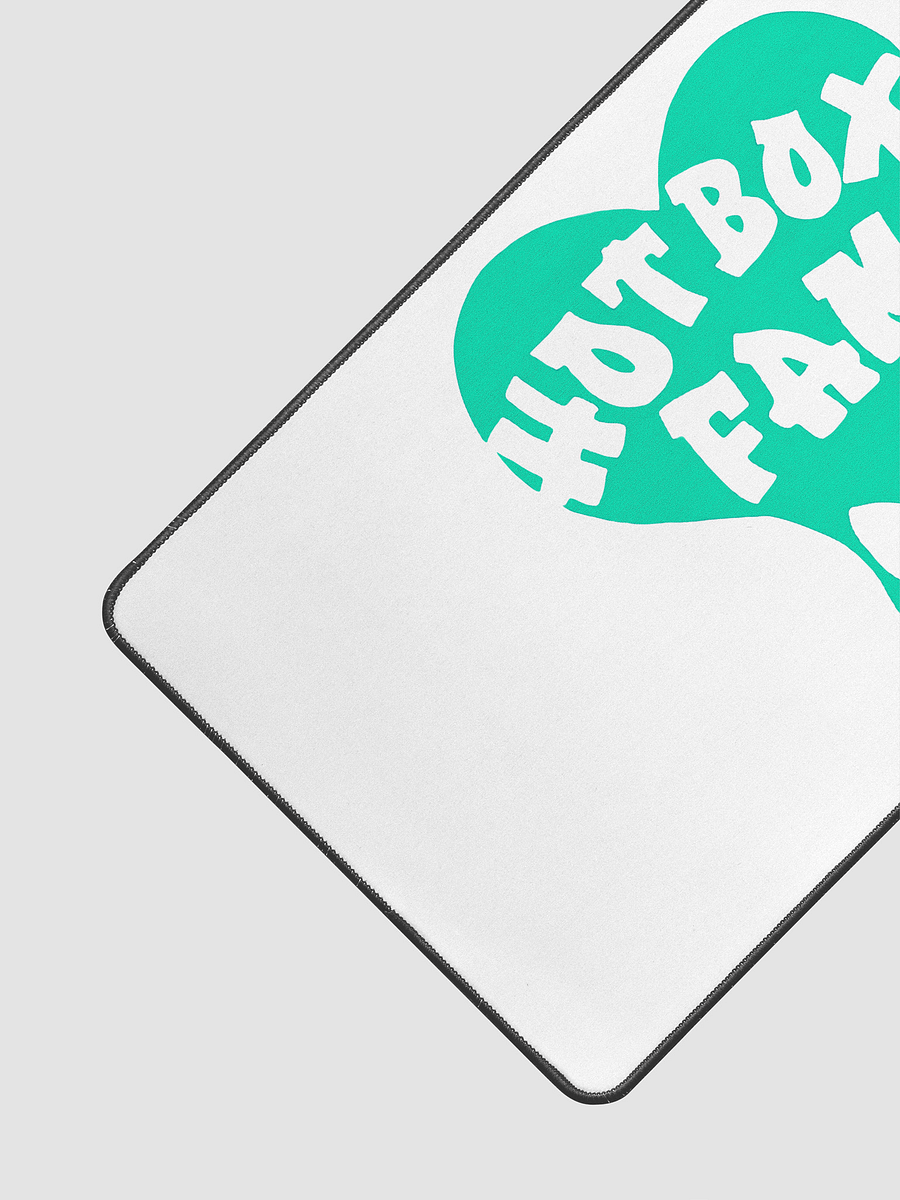 HOT BOX FAM TRANSPARENT SEAFOAM GREEN LOGO DESK MAT product image (3)