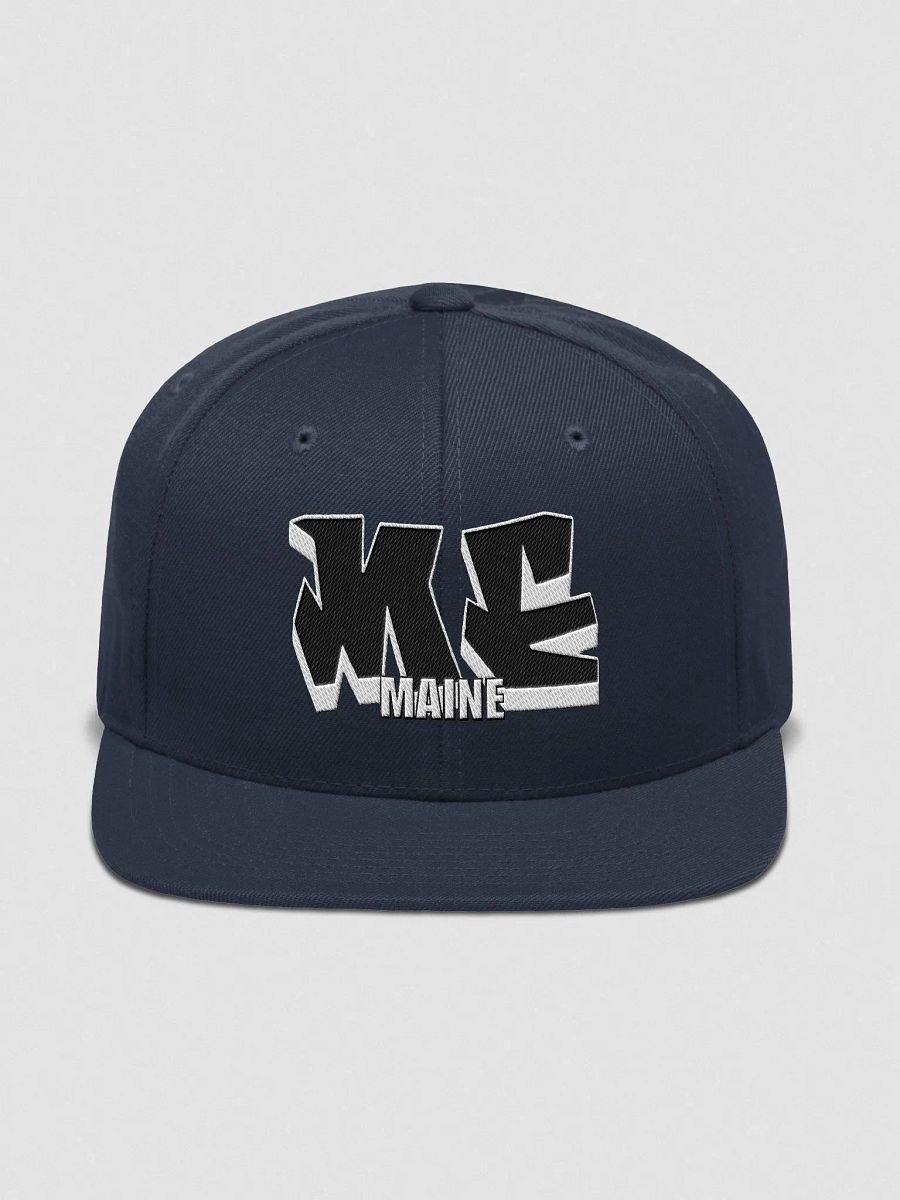 MAINE, ME, Graffiti, Yupoong Wool Blend Snapback Hat product image (1)