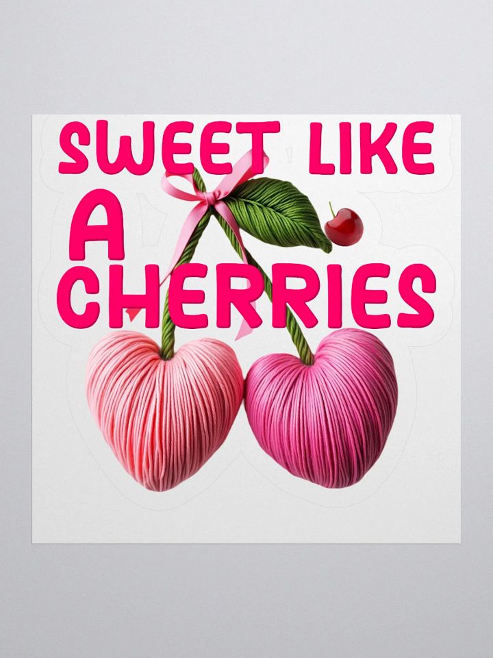 Sweet Like a Cherries - Kiss Cut Stickers product image (2)