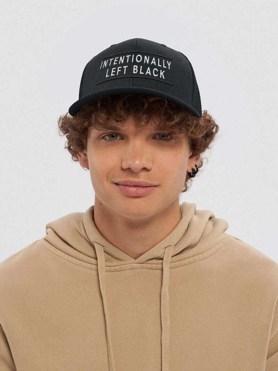 INTENTIONALLY LEFT BLACK - TRUCKER HAT product image (5)