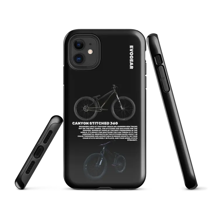 Black Stitched 360 iPhone Case product image (1)