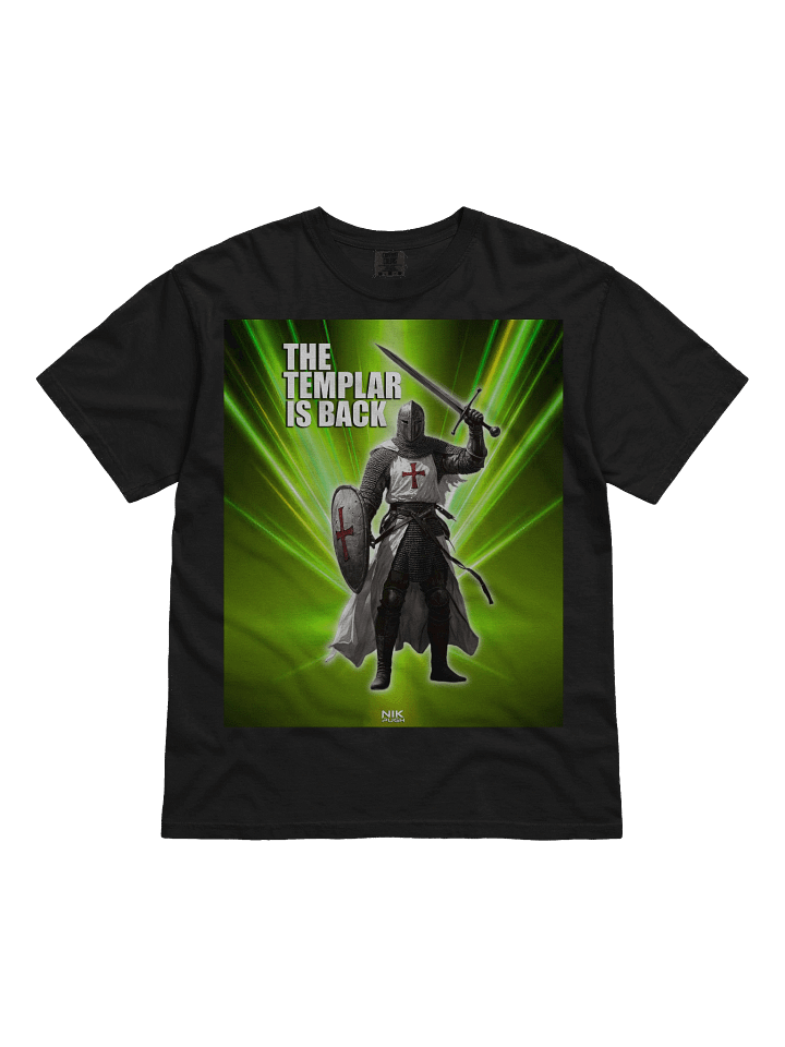The Templar Is Back 2– Nik Pugh Music Tee product image (1)