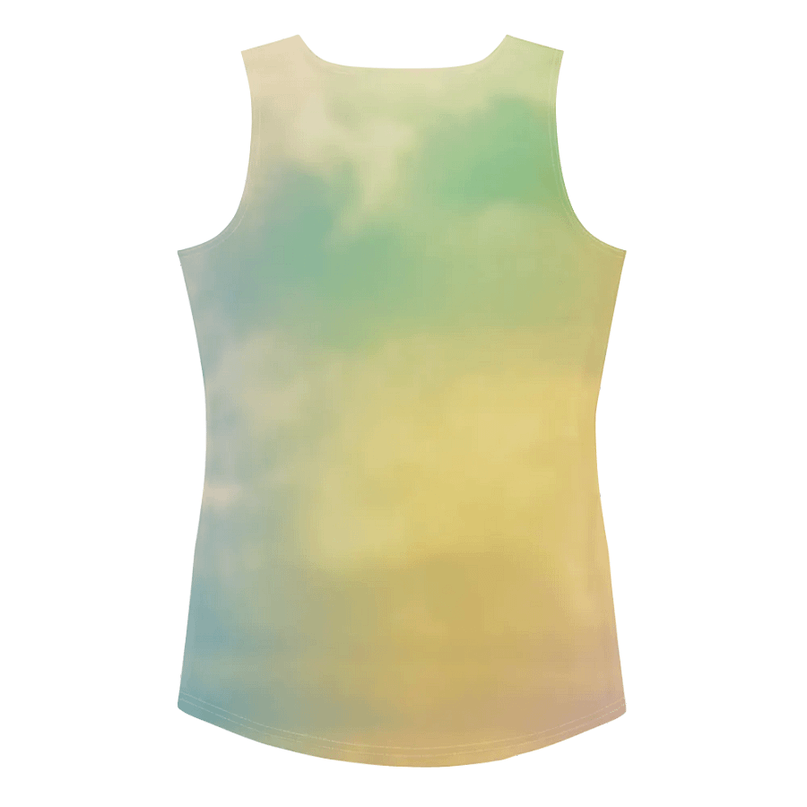 Blur cloud rainbow Design Tank Top - V10 product image (2)