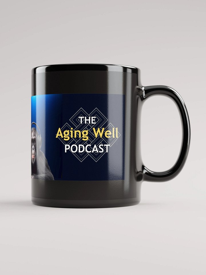 Podcast Chimp Mug (left-hand) product image (1)