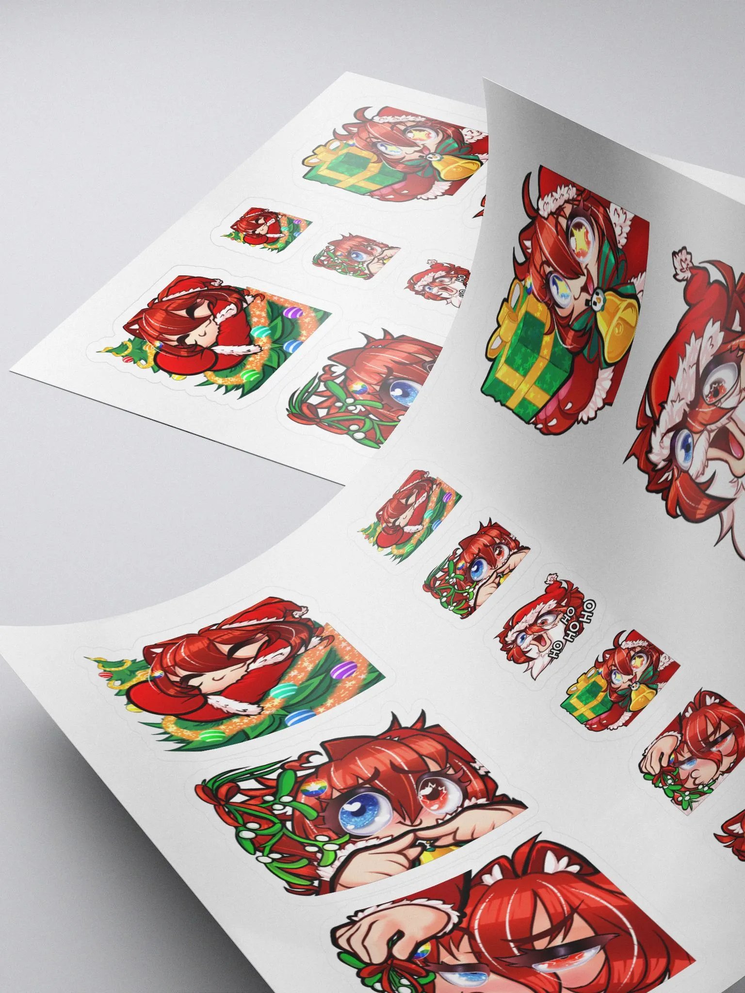 Neko Xmas Emote Sticker Set product image (4)