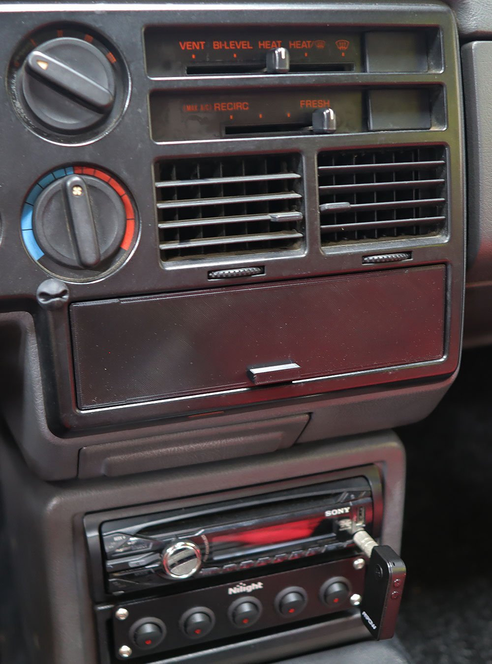 86-93 Mazda B2200/B2000 Dashboard Drawer product image (4)
