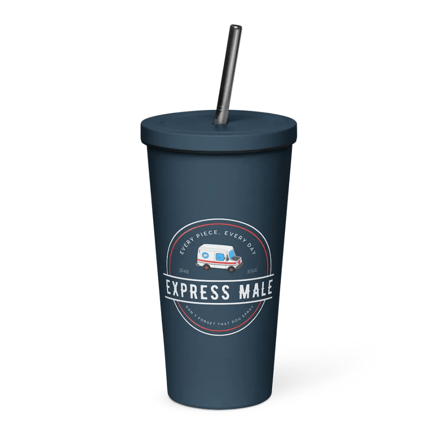 Express Male LOGO Delivery Tumbler - NAVY product image (1)