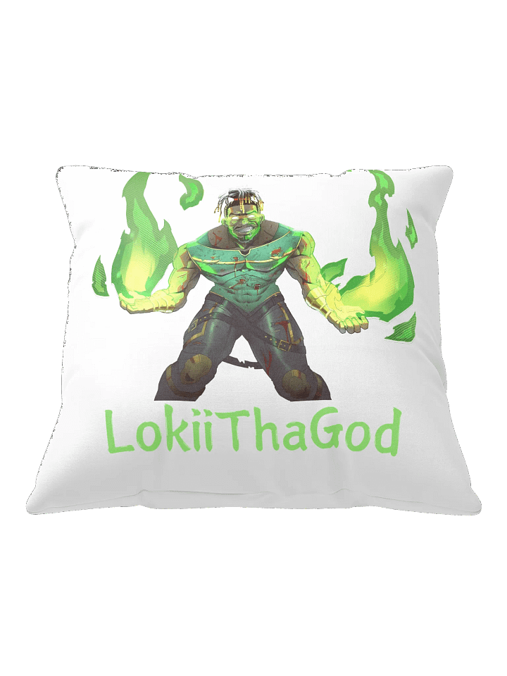 Lokian throw pillow product image (1)