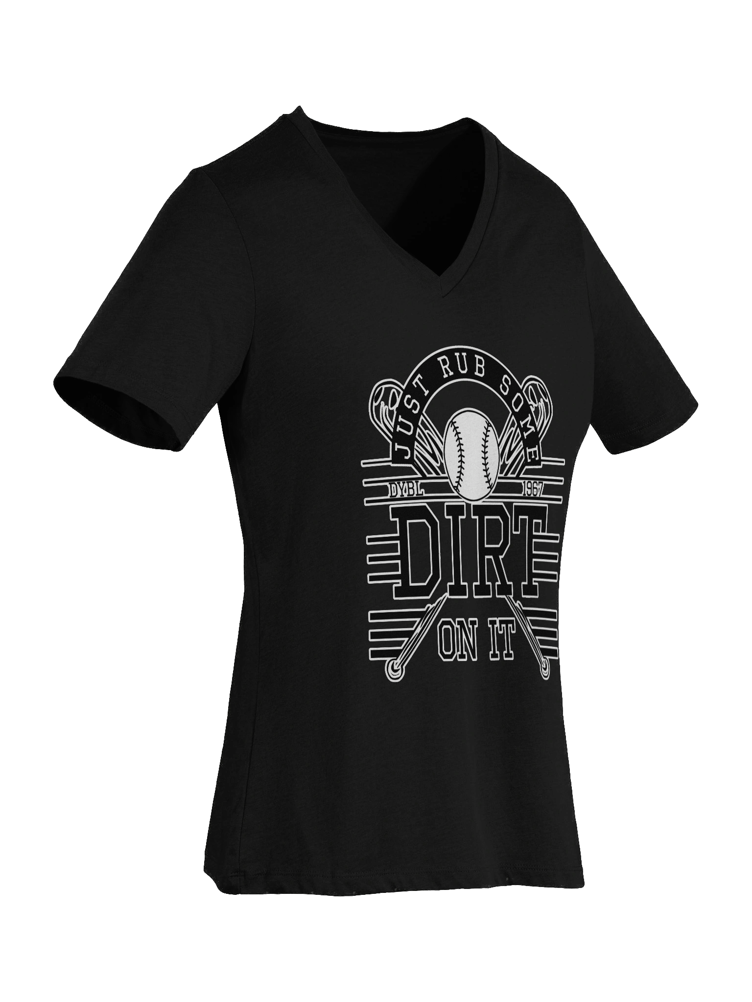 Vintage Baseball Crossed Bats Graphic Tee product image (58)